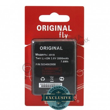 Аккумулятор (батарея) Fly IQ446 (BL4019) 2000 mAh