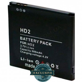 Аккумулятор (батарея) HTC HD2 (BMH6214) 1230 mAh