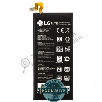 Аккумулятор (батарея) LG Q6 (BL-T33) 3000 mAh