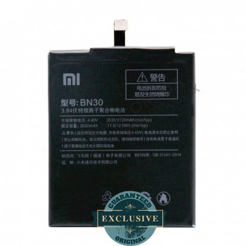 Аккумулятор (батарея) Xiaomi Redmi 4A ВN30 (3120 mah)