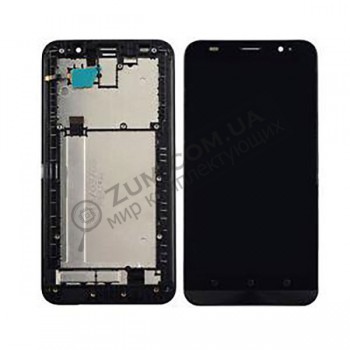 Дисплейный модуль Asus ZenFone 2 (ZE551ML, Z00AD) black (тачскрин + матрица)