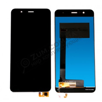 Дисплейный модуль Asus ZenFone 3 Max (ZC520TL) black с рамкой (тачскрин + матрица)