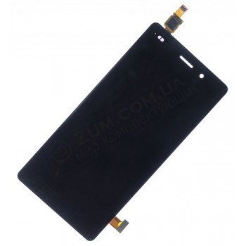 Дисплейный модуль Huawei P8 Lite (ALE L21) black с рамкой (тачскрин + матрица)
