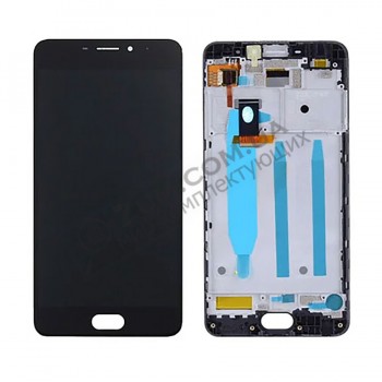 Дисплейный модуль Meizu M6 Note M721H black (черный) (тачскрин + матрица)