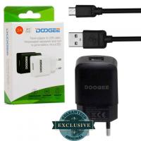 Сетевое зарядное устройство Doogee YJ-06 1USB 2.0A micro-USB белый, черный
