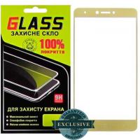 Защитное стекло Full Screen Meizu Note 4X золотой Glass 
